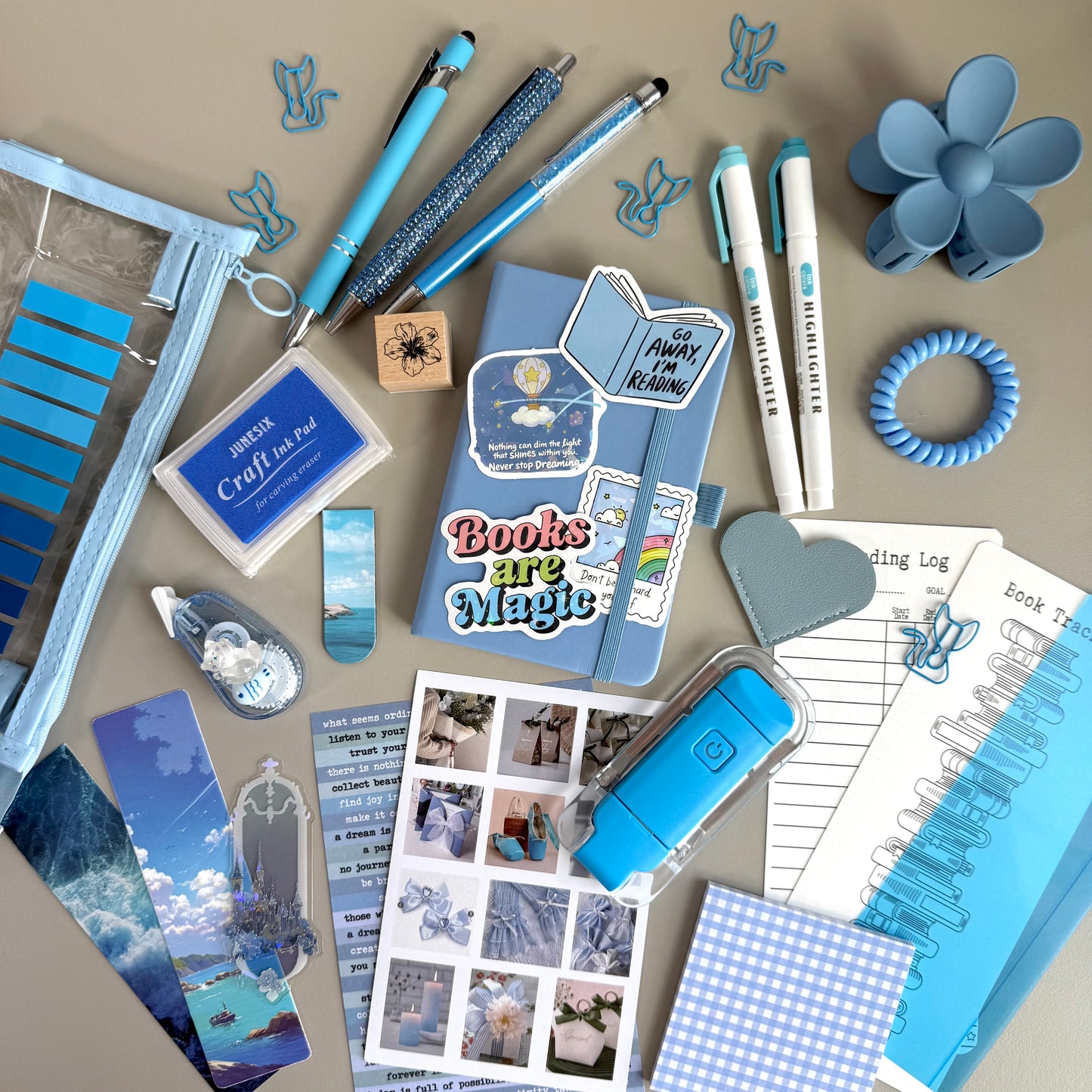 Sky Blue Bookish Bundle