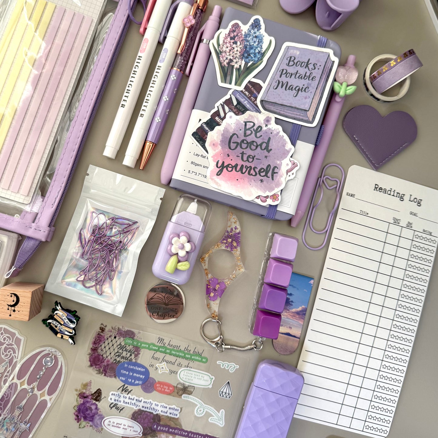 Lavender Mist Bookish Bundle