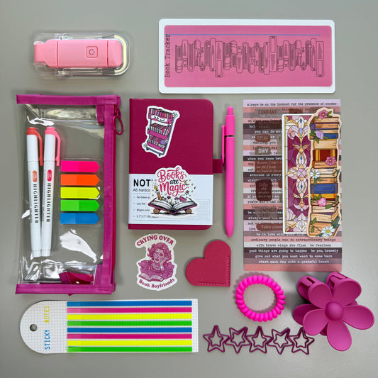 Hot Pink Bookish Bundle