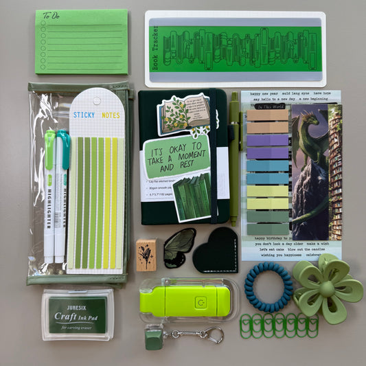 Forest Green Bookish Bundle