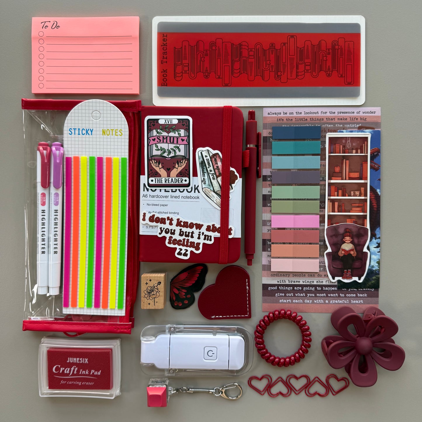 Red Bookish Bundle