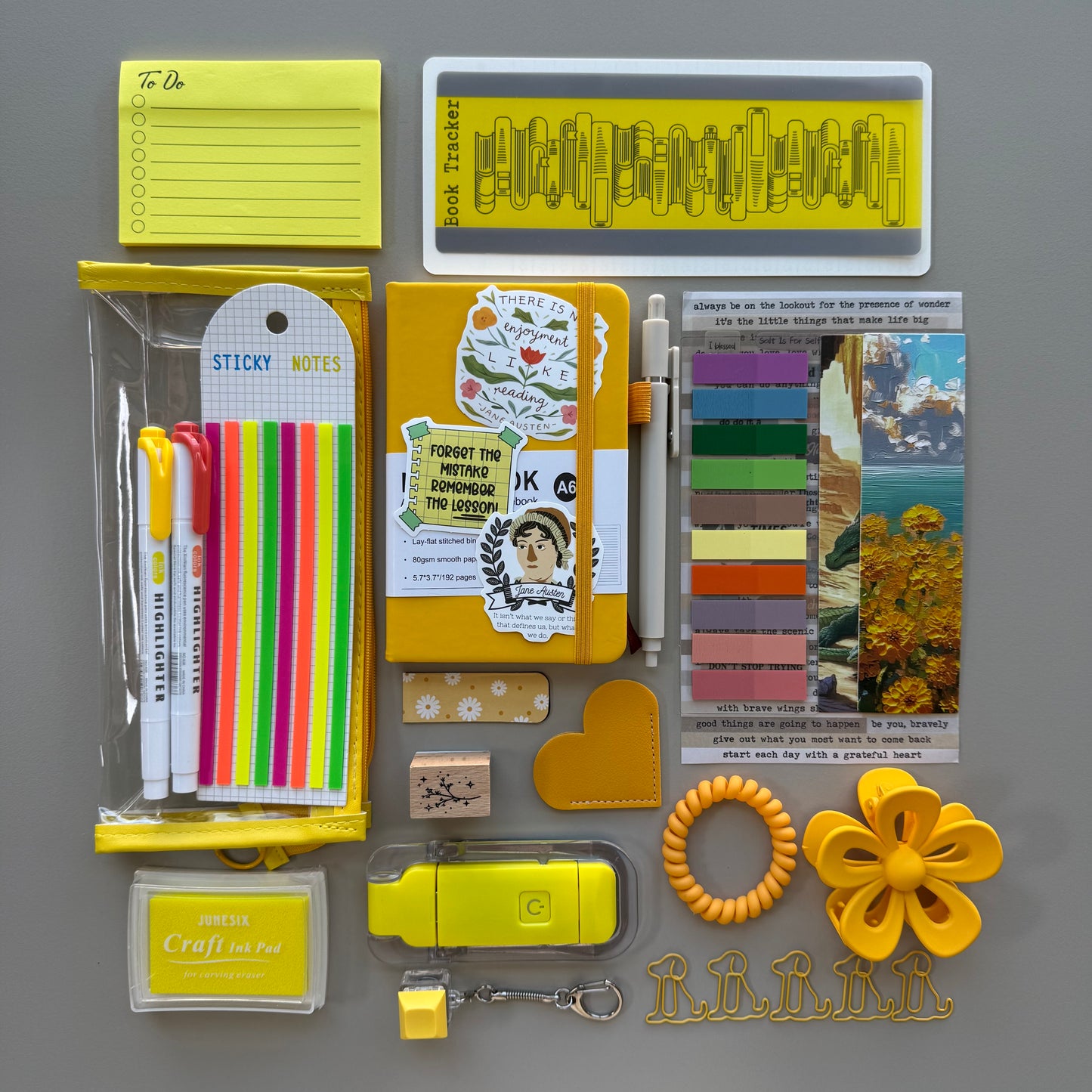 Sunny Yellow Bookish Bundle