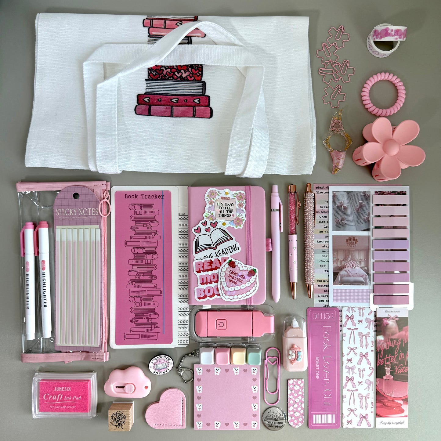 Candy Pink Bookish Bundle