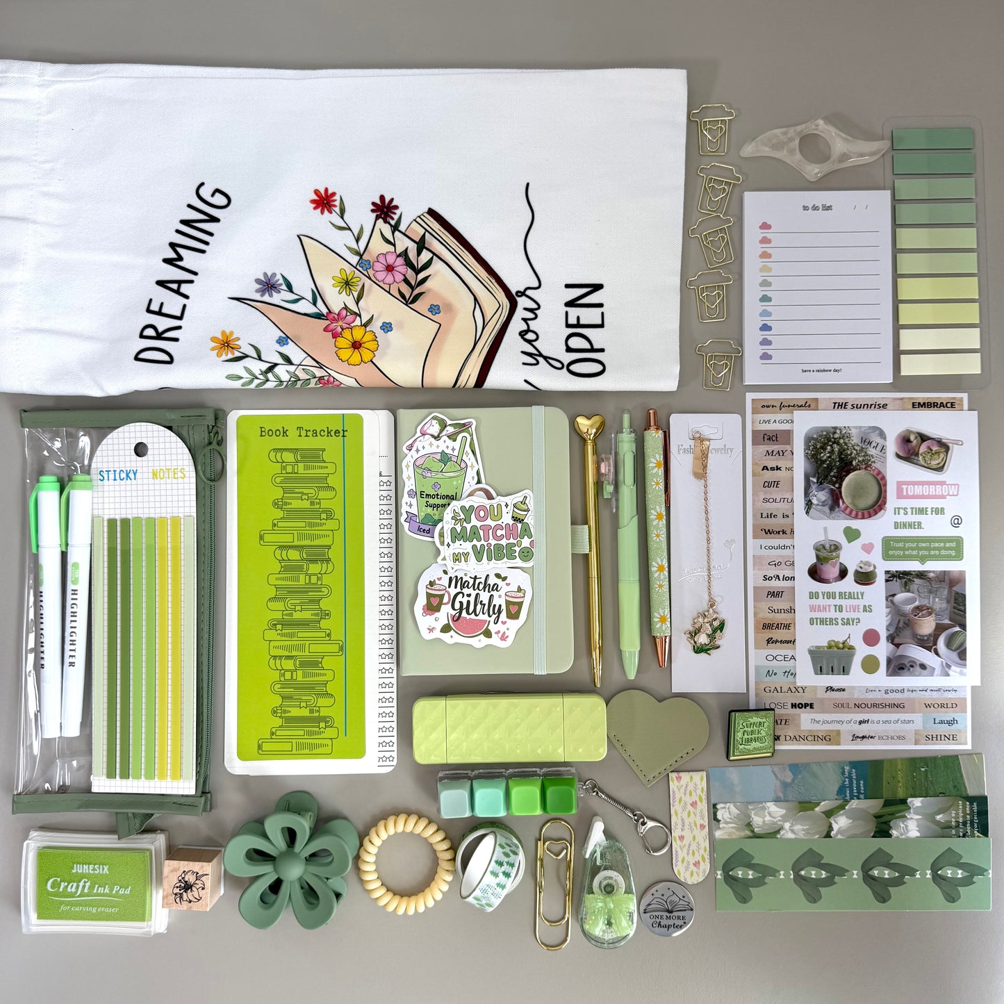 Matcha Latte Bookish Bundle