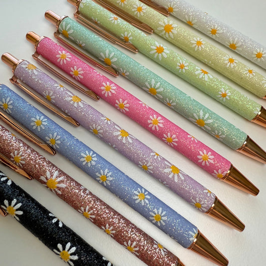 Daisy Sparkle Pen