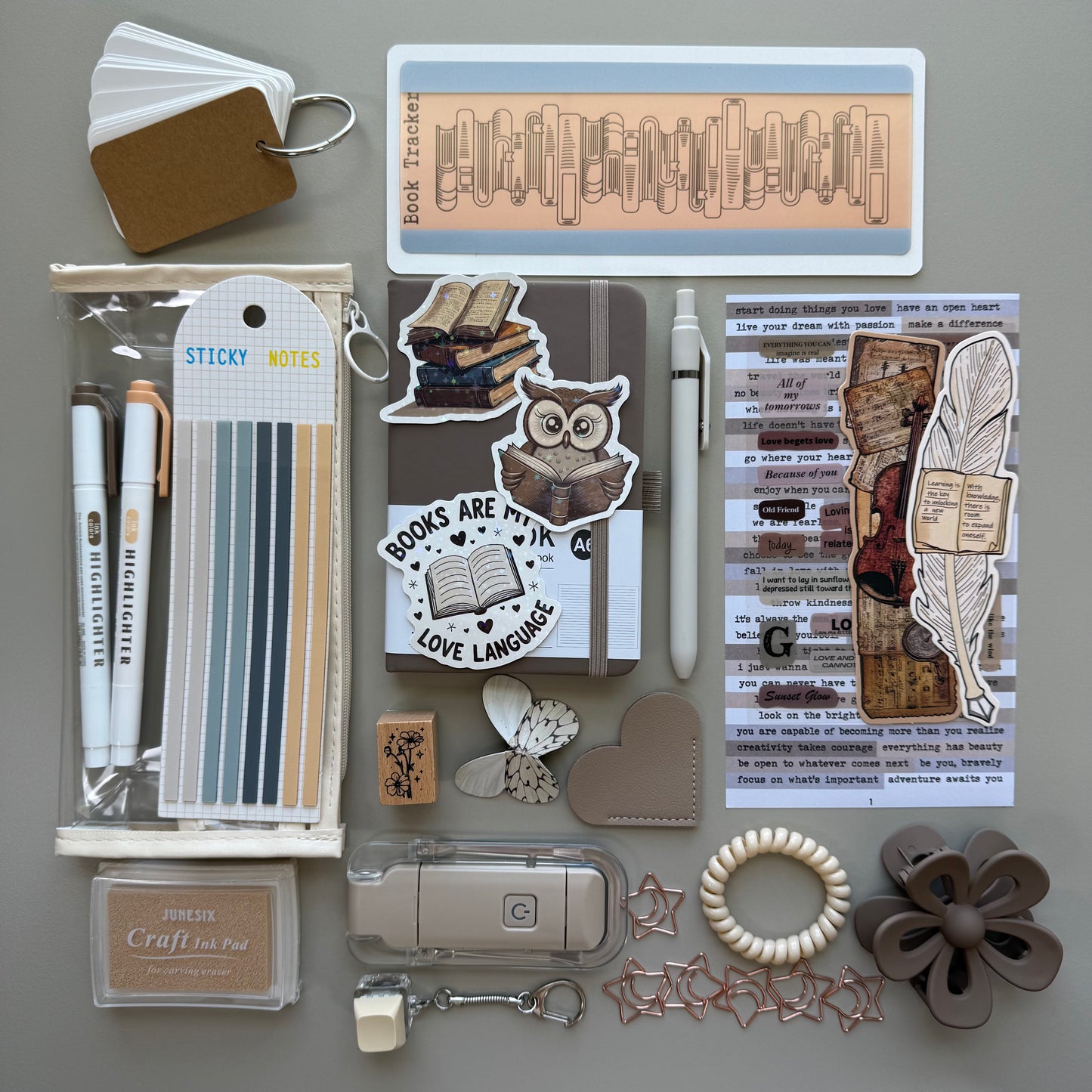 Taupe Bookish Bundle