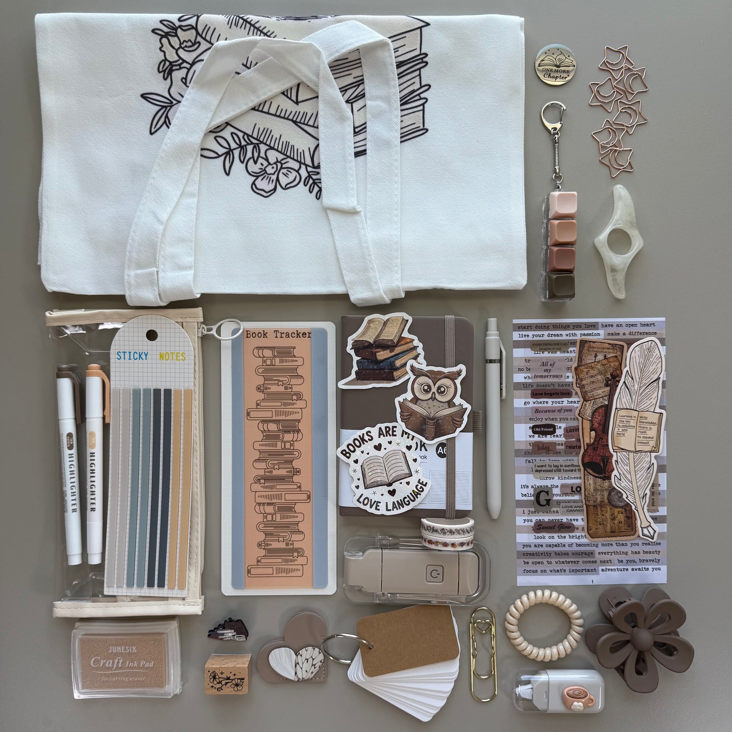 Taupe Bookish Bundle