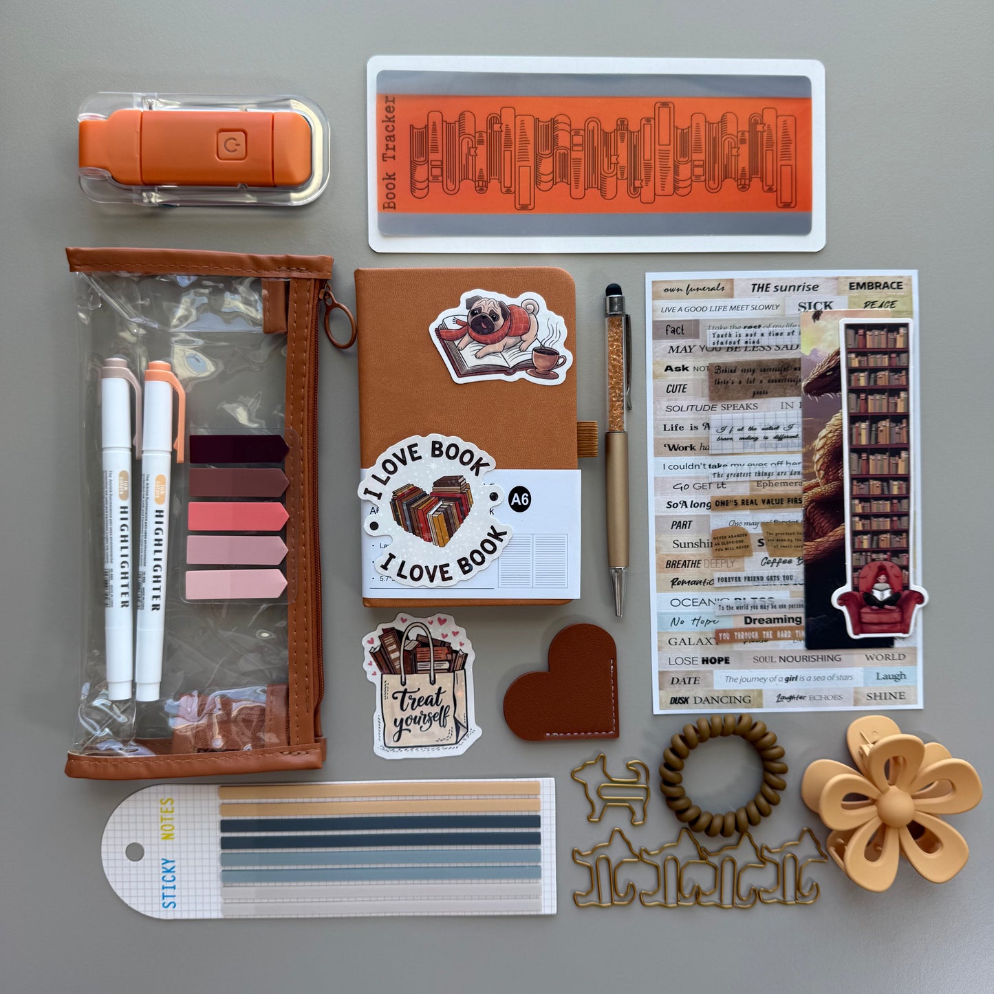 Caramel Latte Bookish Bundle