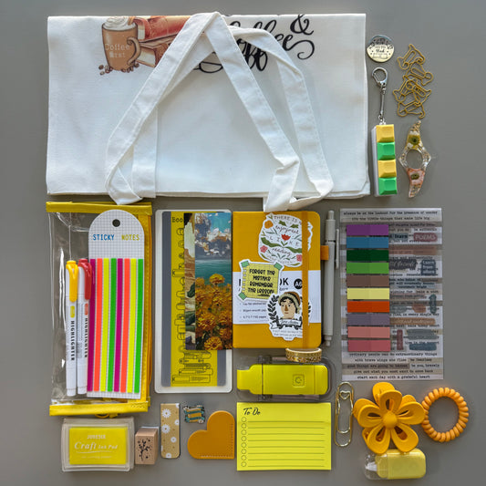 Sunny Yellow Bookish Bundle