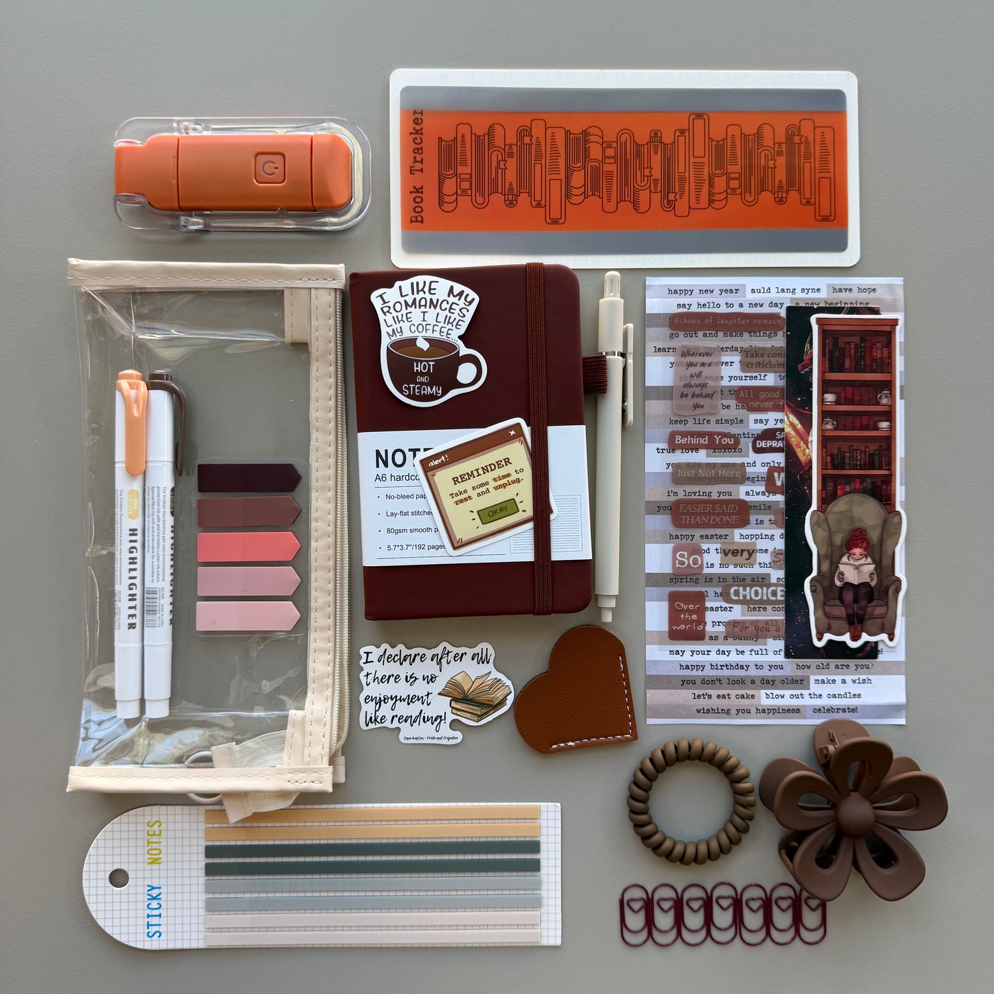 Classic Brown Bookish Bundle