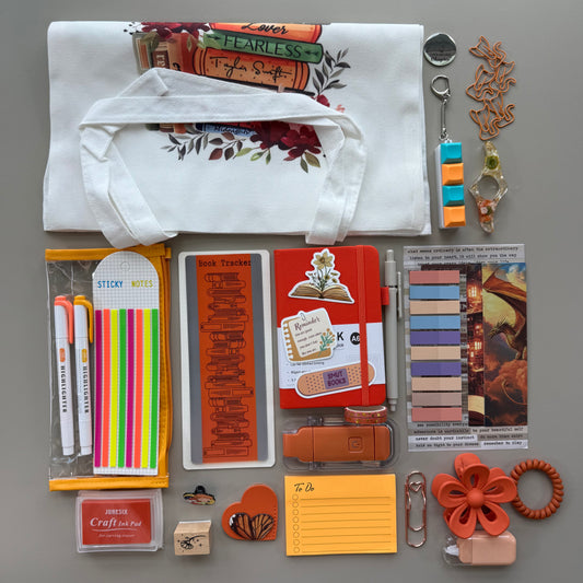 Bright Orange Bookish Bundle