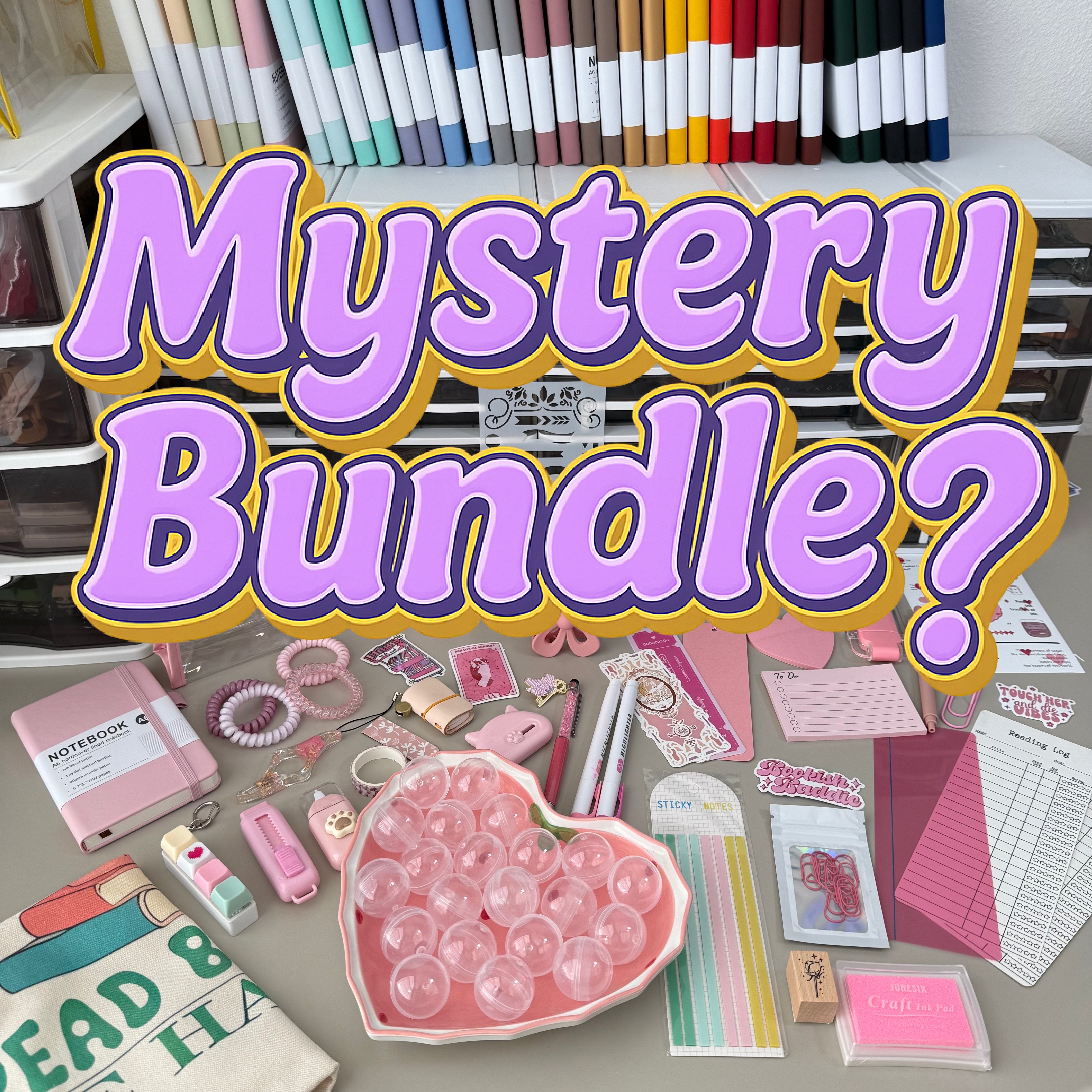 Mystery Bundle – Pick your number of capsules – Bookish Bundle Therapy
