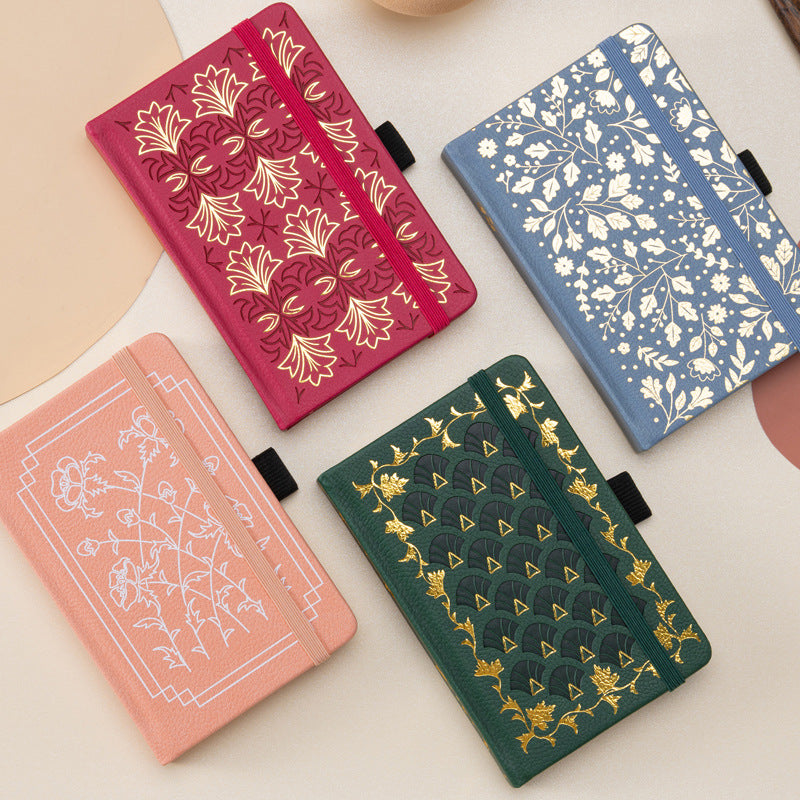 Vintage Embossed A6 Journal – Timeless Edition